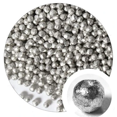500g Magnésio Metal Bead 99,99% Puro Mg Metal Grânulos Pequenas Contas 6mm Para Material de Liga Fabricação Artesanato DIY Decoração