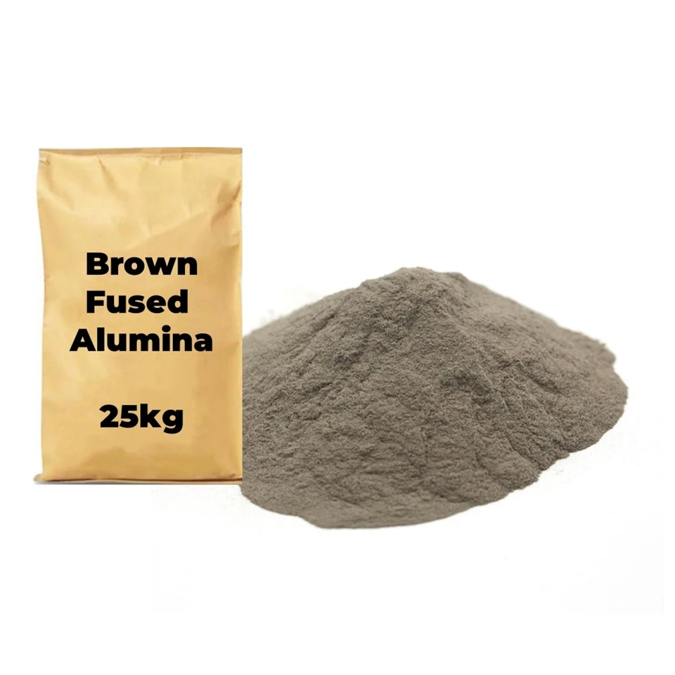 Mídia de explosão de areia Brown Fused Aluminium Oxide